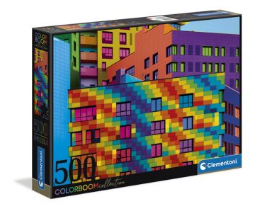 Color Boom - Squares, 500 pc puzzle